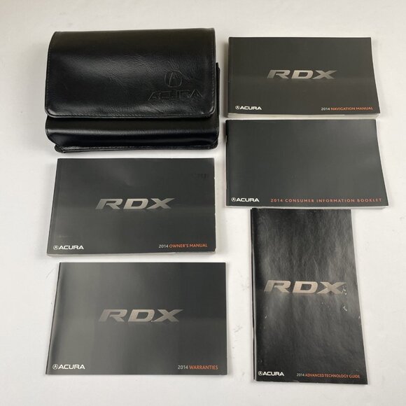 2014 Acura RDX Owners User Manual With Case OEM - Picture 1 of 7